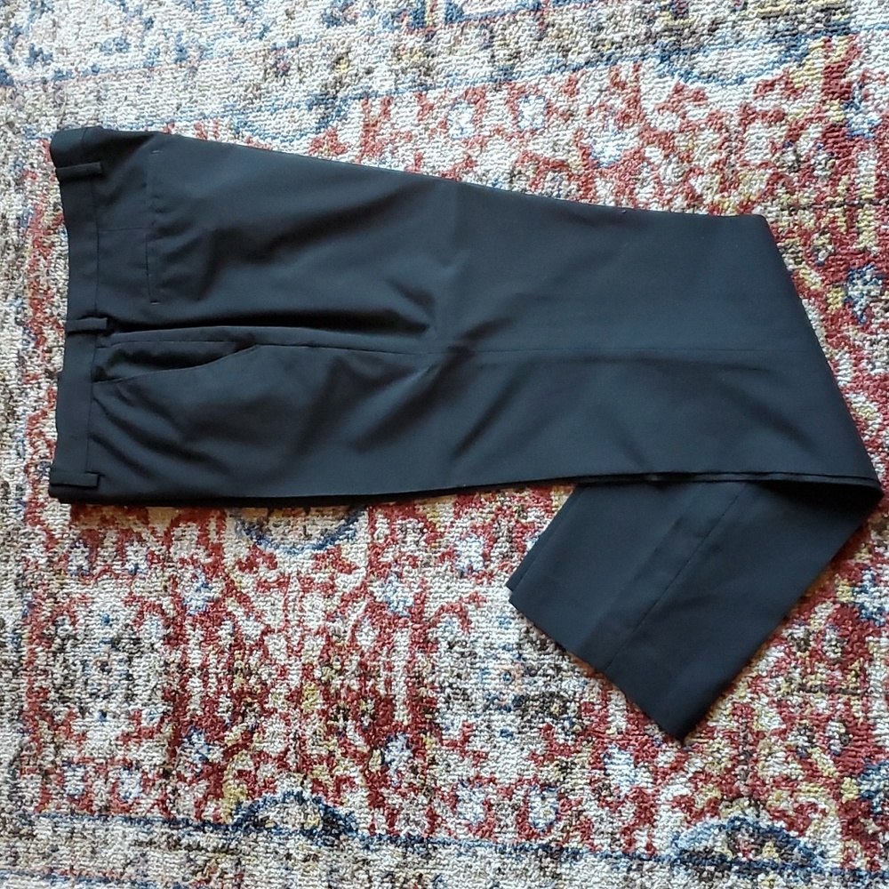 Men's black pants 32 waist 30 inseam River Island brand
